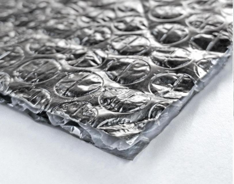 Reflexivo de aluminio para aislamiento